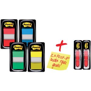 Haftmarker Index, 25, 4 x 43, 2 mm, Vorteilspack Post-it I680-P6NEW (0021200467431)