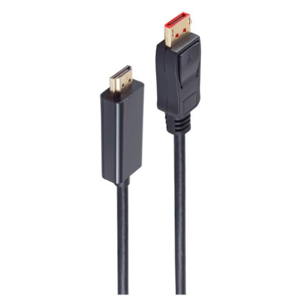 BASIC-S DisplayPort - HDMI 1.4 Kabel, 7, 5 m shiverpeaks BS10-71065 (4017538100672)