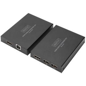 HDMI KVM IP Extender Set, schwarz DIGITUS DS-55507 (4016032478935)
