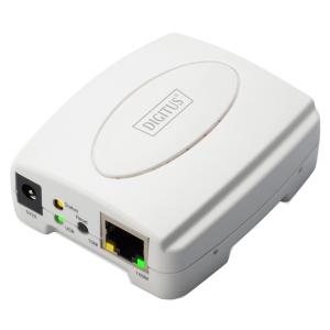 Fast Ethernet Printserver, 1 x USB 2.0 DIGITUS DN-13003-2 (4016032446286)