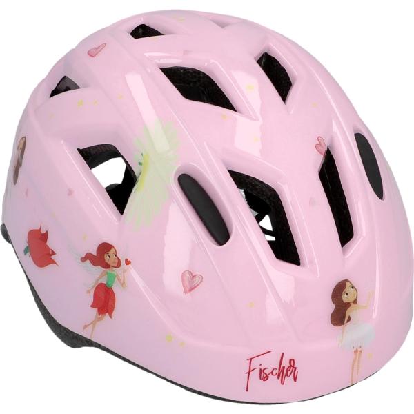 Kinder-Fahrrad-Helm 'Plus Princess', Größe: XS/ S FISCHER 50441 (4008153504419)