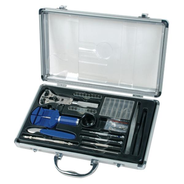 Uhrmacher-Werkzeug-Satz, im Alukoffer BRÜDER MANNESMANN M11760 (4003315710882)