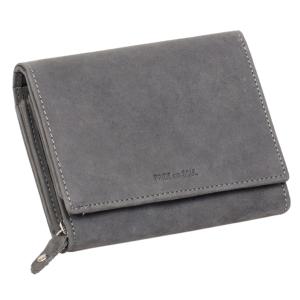 Damengeldbörse RFID, aus Leder, grau PRIDE&SOUL 47252 (4021068472529)