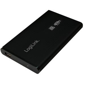 2, 5' SATA Festplatten-Gehäuse, USB 3.0, silber LogiLink UA0106A (4260113574720)