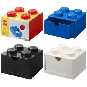 Schubladenbox DESK DRAWER 4, 1 Schub, weiß LEGO 40201735 (5711938031916)