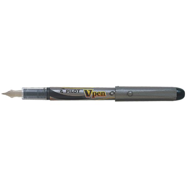 Einweg-Füllhalter V-Pen Silver, hellblau PILOT 281662 (4902505281662)