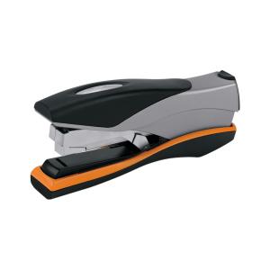 Flachheftgerät Optima 40, schwarz/ silber/ orange Rexel 2102357 (5028252048132)