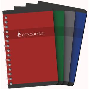 CONQUERANT SEPT Spiralbuch, 110 x 170 mm, kariert, 90 Blatt 100104445 (3020120060903)