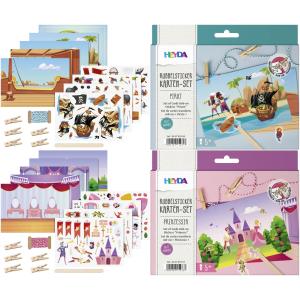 Rubbelsticker Karten-Set 'Zootiere' HEYDA 203781003 (4005329152825)