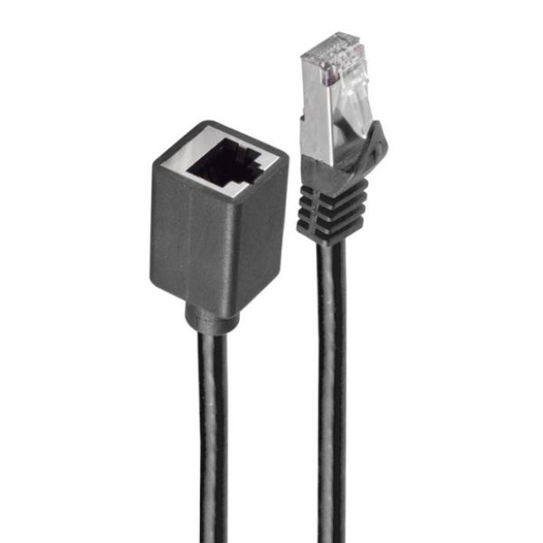 BASIC-S Patchkabelverlängerung, Kat. 6A, schwarz shiverpeaks BS08-62075 (4017538074539)