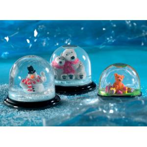 Schneekugel, oval, Maße: (B)70 x (T)52 x (H)55 mm FIMO 8629 40 (4006608804541)