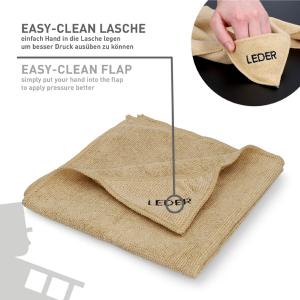 Performance polyester-mikro-fasertuch, für Leder NIGRIN 71115 (4008153711152)