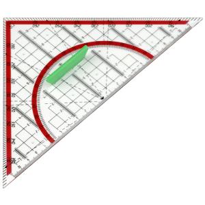Geometriedreieck, Hypotenuse: 240 mm Wonday FTT700362 (3701254704443)