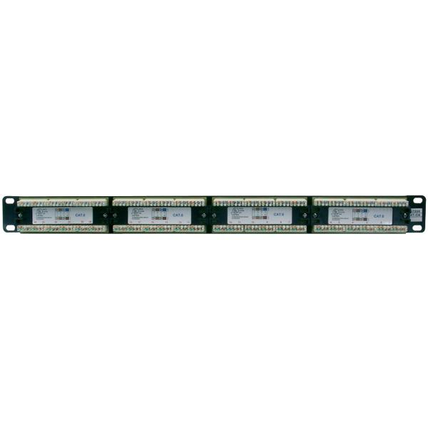 19' Patch Panel Kat.5e, Klasse D, 24 x RJ45, 1 HE DIGITUS DN-91524S (4016032241522)