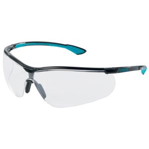 1193 sportstyle Brille schw/bl farblos UVEX 9193 9193376 (4031101599373)