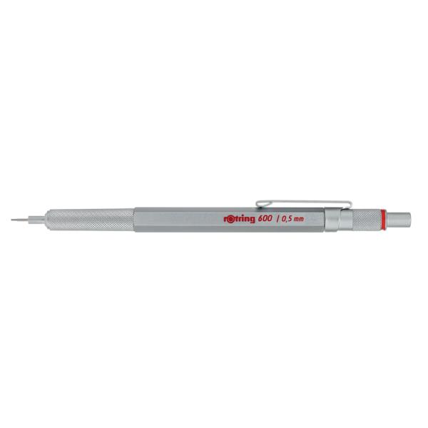 Feinminenstift 600, 0, 7 mm, silber rotring 1904444 (3501179044446)