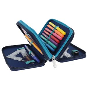 Schüleretui TriCase 'Dip Dye Blue', 31-teilig herlitz 300001560 (4008110371962)