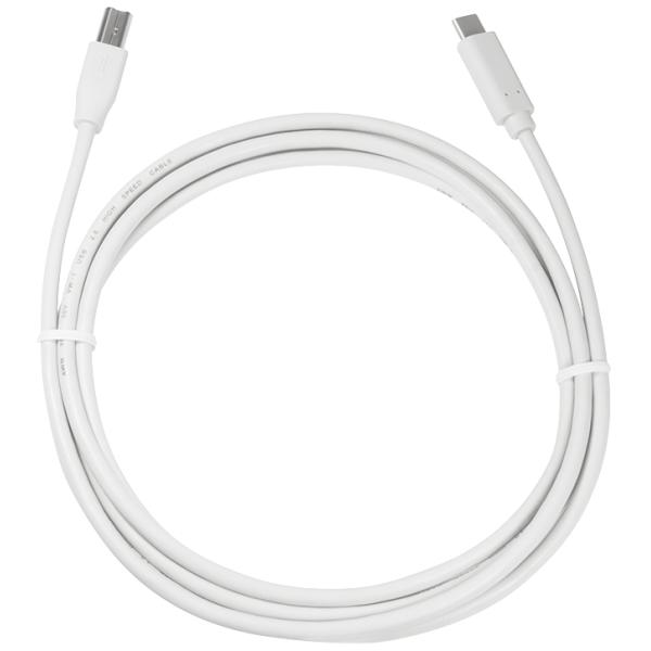 USB 2.0 Kabel, USB-C - USB-B Stecker, 1, 0 m, grau LogiLink CU0160 (4052792053159)