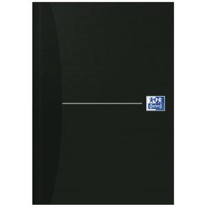 Notizbuch 'Smart Black' - gebunden, DIN A5, kariert Oxford 100100905 (3020120023441)
