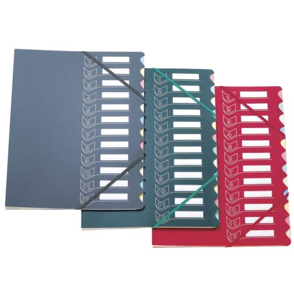 Ordnungsmappe 437, DIN A4, 7 Taben farbig sortiert extendos 437.07 (3068594370012)