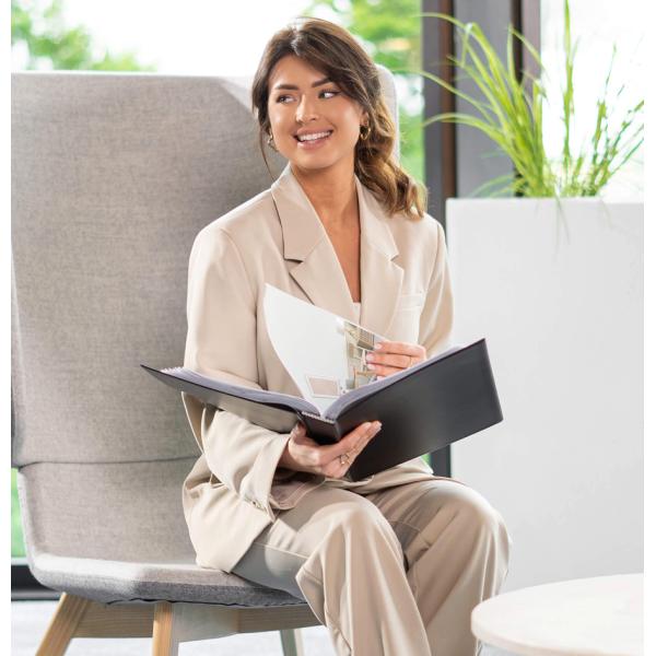 Sichtbuch 'Original', DIN A4, 10 Hüllen, schwarz rillstab RI99414 (8712794994145)