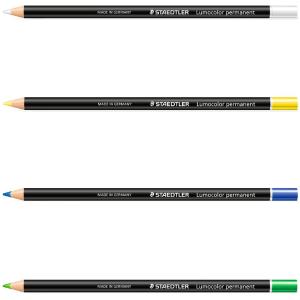 Trockenmarker Lumocolor permanent glasochrom, blau STAEDTLER 108 20-3 (4007817105139)