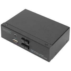 KVM Switch, 2-Port, Single-Display, 4K, HDMI DIGITUS DS-12870 (4016032467175)