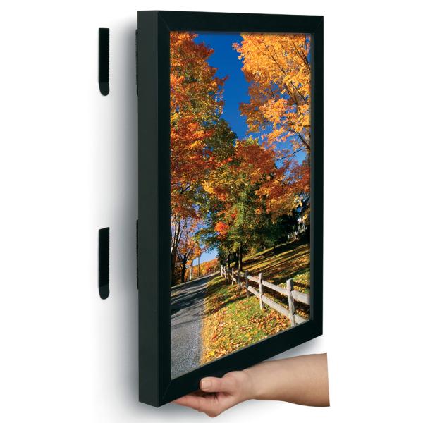 3M Bilder-Montagestreifen Strips, Größe: L, schwarz Command 17206BLKFGN (4046719466641)