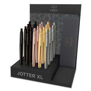 Druckkugelschreiber JOTTER XL Monochrome, Display PARKER 2128857 (3026981288579)
