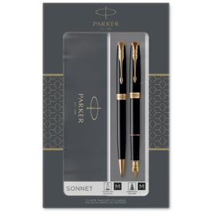 Schreibgeräte-Set SONNET Black Lacquer G.C. PARKER 2093371 (3026980933715)