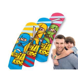 Kinder-Pflaster-Strips 'Ninjas', 40er Metallbox Lifemed 99560 (4251594205647)