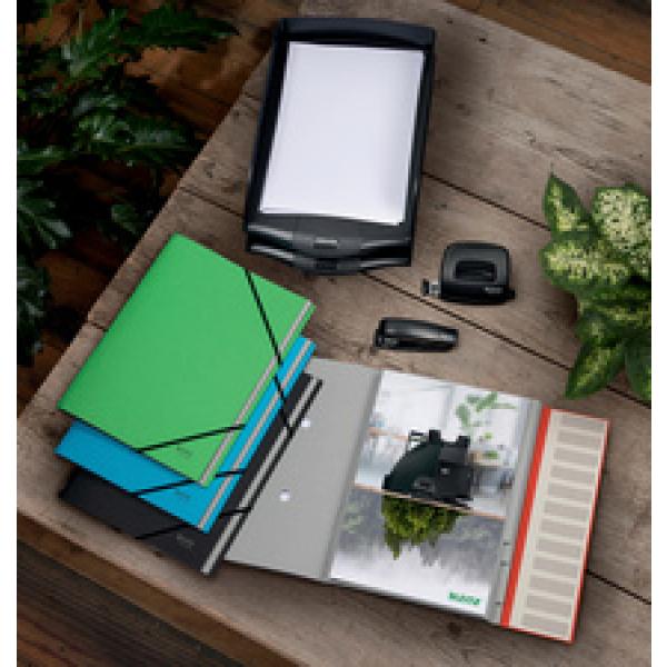 Ordnungsmappe Recycle, DIN A4, Karton, 12 Fächer, blau LEITZ 39150035 (4002432130832)