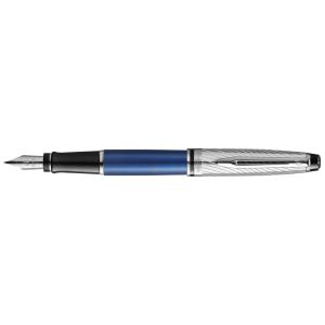 Füllhalter Expert Deluxe, metall - blau C.C. WATERMAN 2187650 (3026981876509)