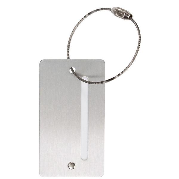 Gepäckanhänger, aus Aluminium, mit Sichtfeld JSA 40503 (4021068405039)