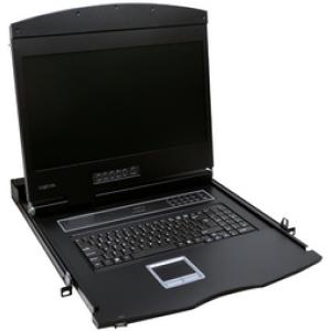 LogiLink 19' LCD KVM Konsole mit 48, 26 cm (19') TFT-Monitor LC903GE (4052792065848)
