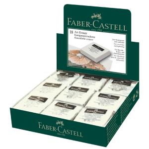 FABER-CASTELL Knetgummi-Radierer ART ERASER, weiß Faber-Castell 127154 (9556089720205)