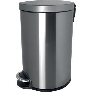 Tret-Kosmetikeimer 'the silent', 5 Liter, silber helit H2403400 (4012086104820)