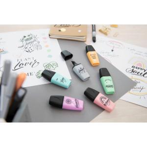 Textmarker BOSS MINI Pastellove- 5er Pack 5 Pastell-Farben STABILO 07/05-29-10 (4006381582759)