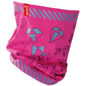 Kinder-Jersey-Schlauchschal ReflActions 'Roar', gelb ROTH 89320 (4028279893204)