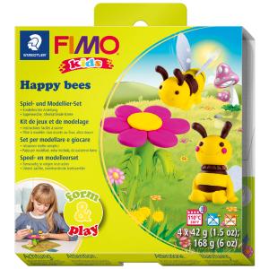 kids Modellier-Set Form & Play 'Happy bees', Level 3 FIMO 8034 27 LY (4007817066508)