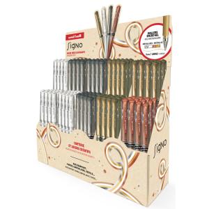 Gelschreiber SIGNO broad, 120er Display uni-ball UM153M/10D (3296280032238)