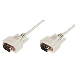 9-Pol Sub-D Kabel, Stecker - Stecker, 3, 0 m DIGITUS AK-610107-030-E (4016032301172)