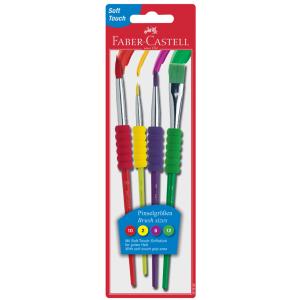FABER-CASTELL Synthetikhaarpinsel-Set Faber-Castell 481600 (4005401816003)