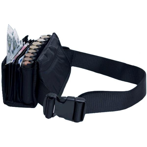 Kellnergeldtasche Noten & Münzen EUROWALLET, schwarz RESKAL 35305 (3700092266557)