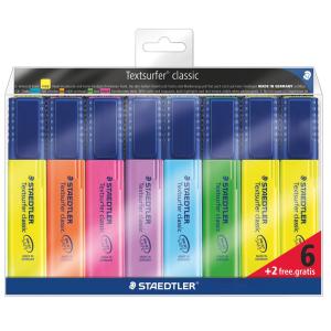 Textmarker 'Textsurfer classic', 20er Etui STAEDTLER 364 WP20 (4007817074145)