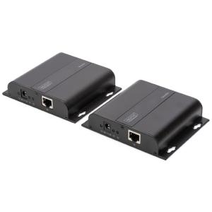 4K HDMI Extender Set über Kat / IP, schwarz DIGITUS DS-55122 (4016032448976)
