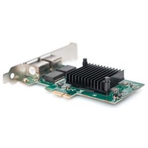 Dual Gigabit Ethernet PCI Express Karte, 2-Port DIGITUS DN-10132 (4016032463139)