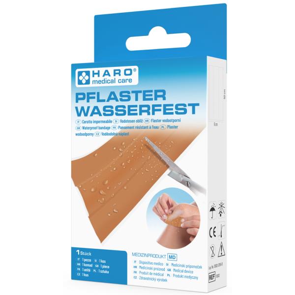 Wund-Pflaster wasserfest, 500 x 60 mm, beige HARO 10002 (4062191100026)