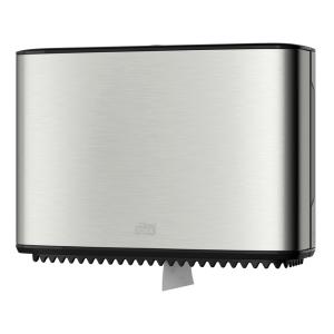 TORK Toilettenpapier-Spender 'Mini Jumbo', Edelstahl tork 46 00 06 (7322540782349)