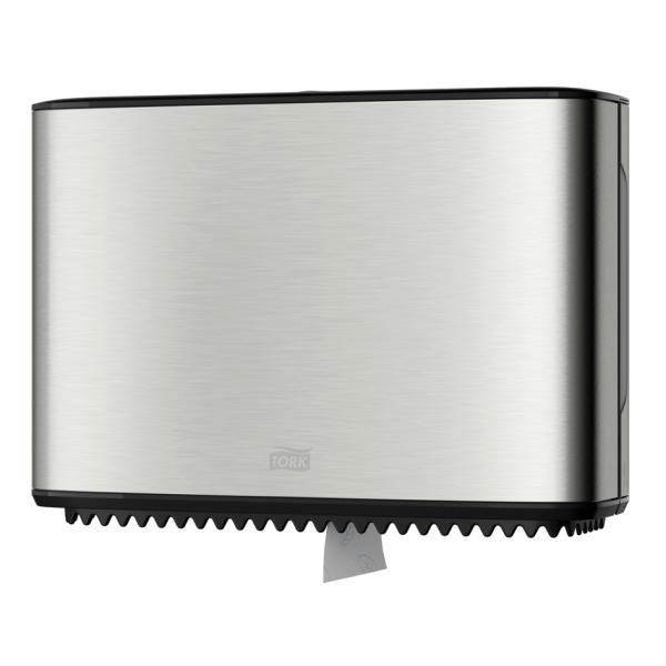 TORK Toilettenpapier-Spender 'Mini Jumbo', Edelstahl tork 46 00 06 (7322540782349)